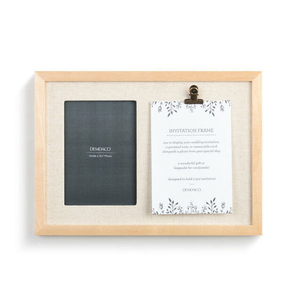 Picture of Wood Invitation Photo Frame