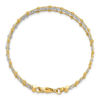 Picture of Leslie's 14K Two-Tone Beaded Multi-strand Wire Bangle