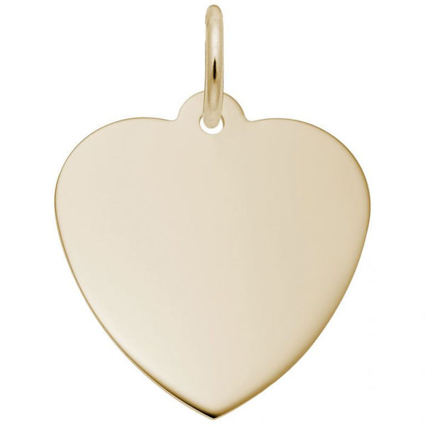 Picture of Gold Plated Heart Charm