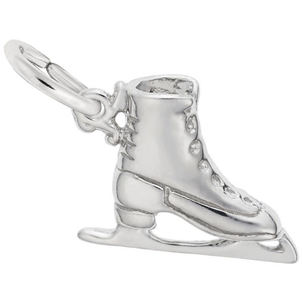 Picture of SILVER ICE SKATE CHARM