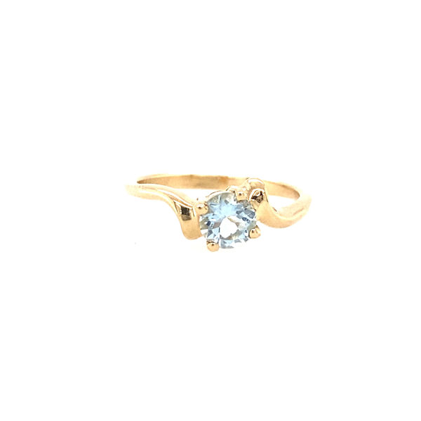 Picture of Aquamarine Bypass Ring