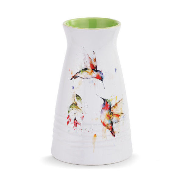 Picture of Summer Hummingbirds Vase