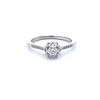 Picture of Petite Flower Crown Engagement Ring