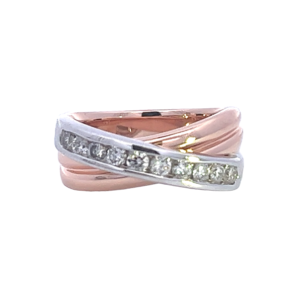 Picture of Two-Tone Epic Diamond Fashion Ring