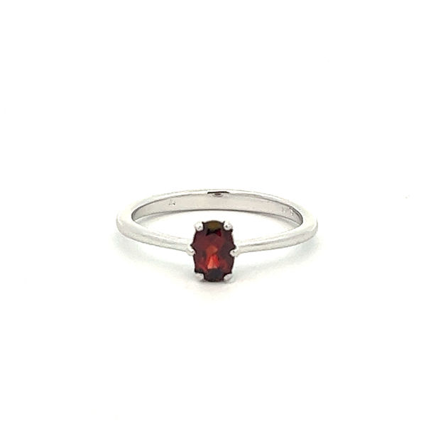 Picture of Garnet Promise Ring