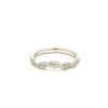 Picture of Braided Diamond Curved Wedding Band