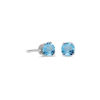Picture of 14KT WG 5MM BIRTHSTONE STUD
