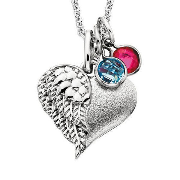 Picture of Angel Wing Heart Pendant