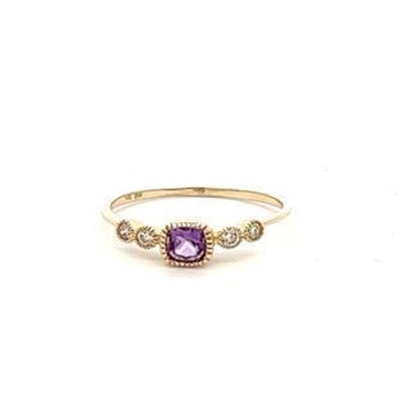 Picture of Dainty Amethyst Ring