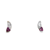 Picture of Freeform Ruby and Diamond Earrings