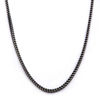 Picture of 6mm Oxidized Steel Franco Chain Necklace-24