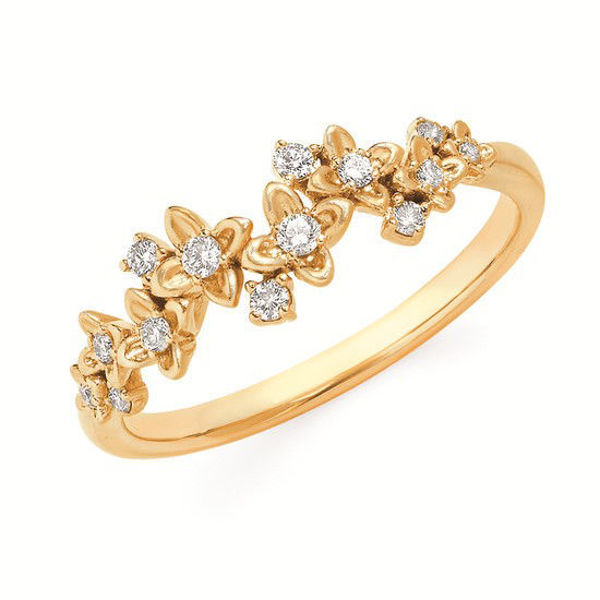 Picture of Floral Diamond Ring