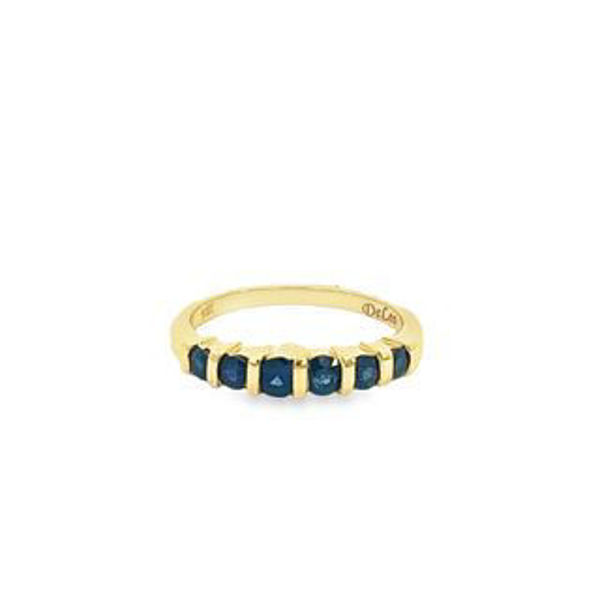Picture of 6 Stone Sapphire Ring